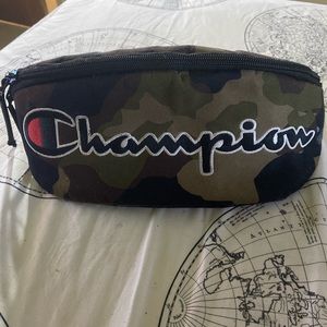 Camo Champion Fanny Pack